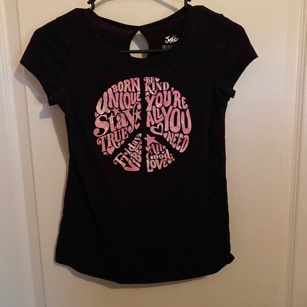 positive vibes justice top
